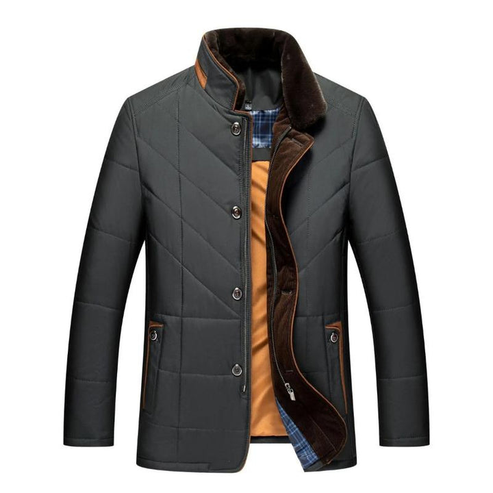 Salem | Herren Stehkragen Winterjacke