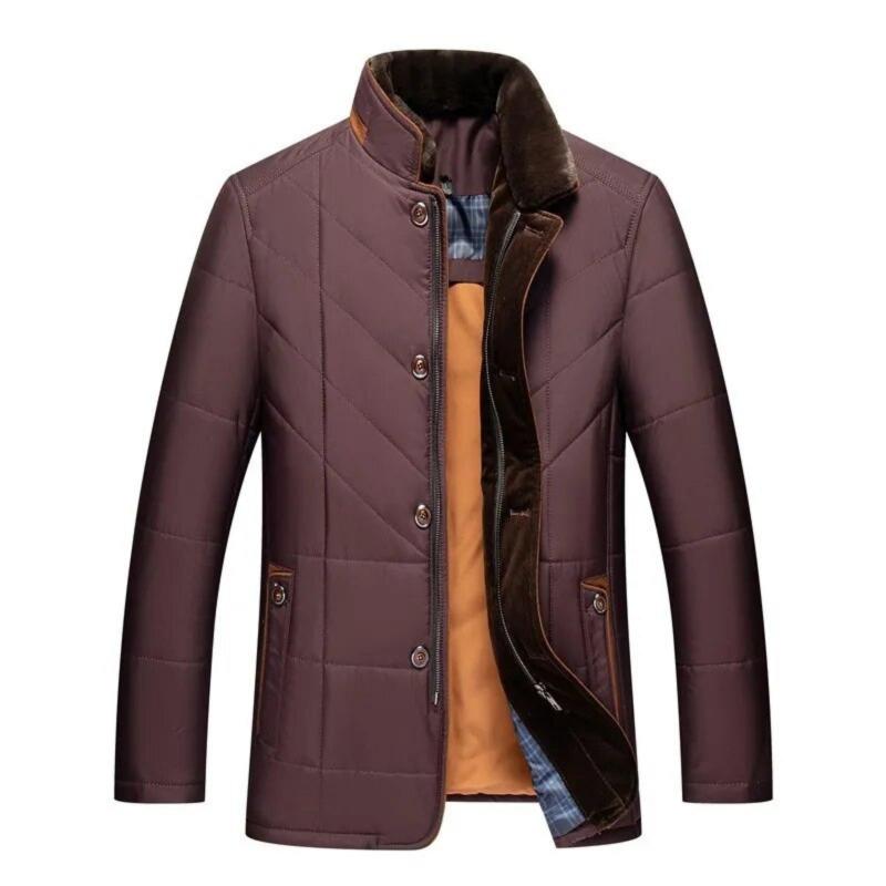 Salem | Herren Stehkragen Winterjacke