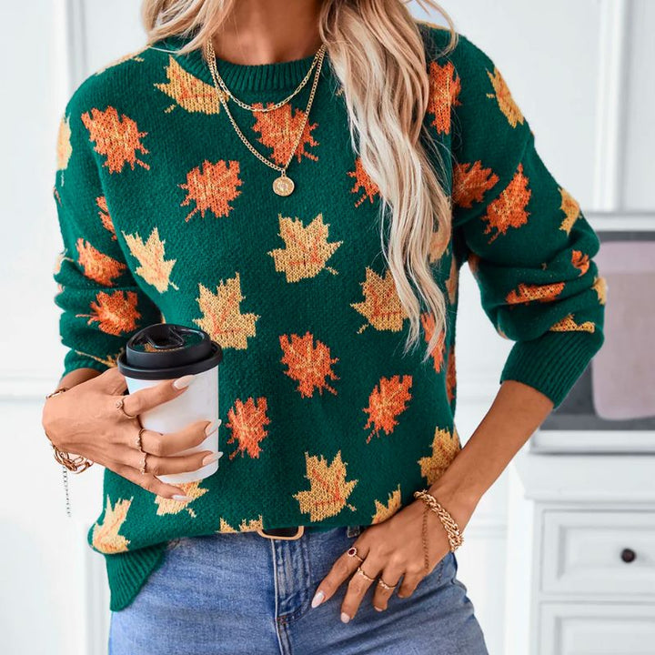 Goldi™ | Gemütlicher Herbststrickpullover