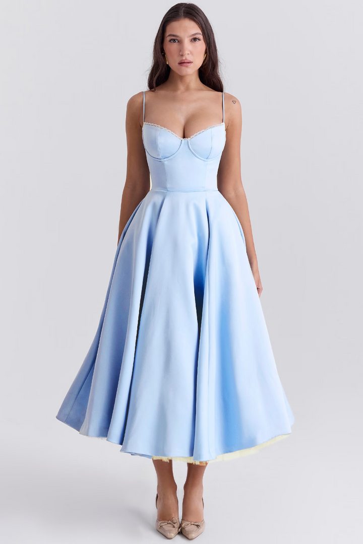 Sarah | Elegantes Schlankmachendes Kleid