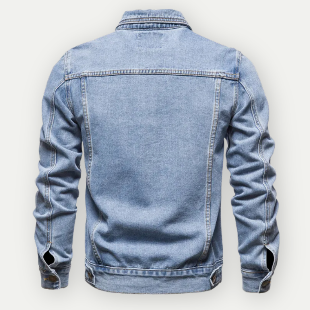 Thorsten™ | Klassische Denim Trucker Jacke für Männer