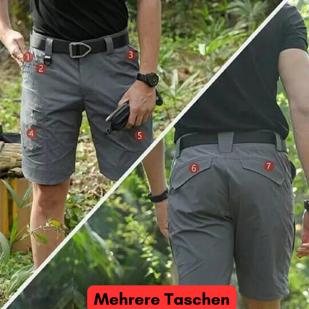 Alexander™ | Cargo Shorts mit 7 Taschen + GRATIS Gürtel