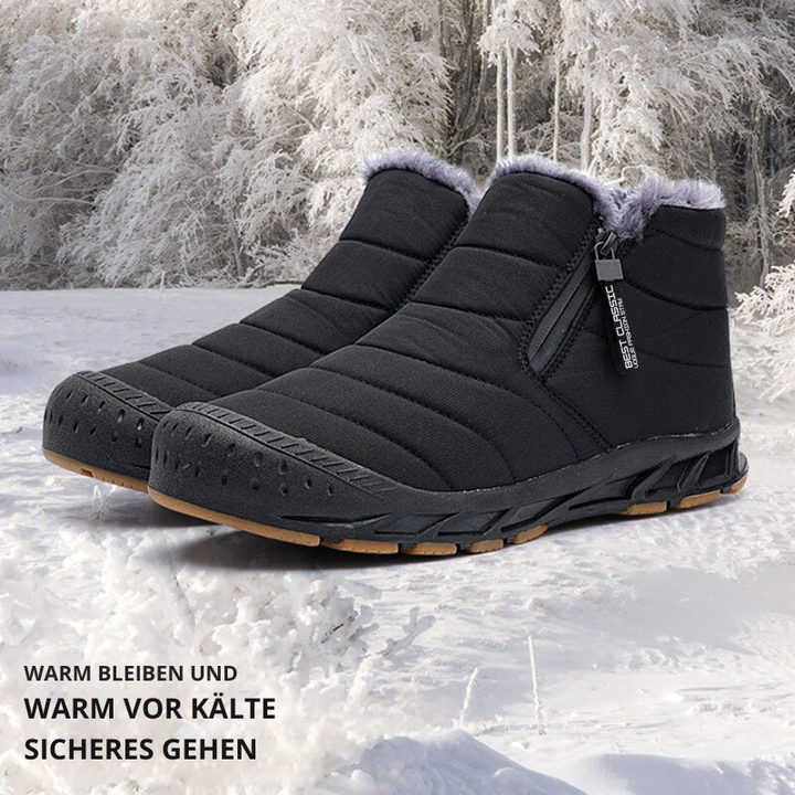 SnowFlex | Warme, pelzgefütterte, wasserdichte Outdoor-Schneestiefel