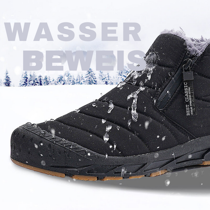 SnowFlex | Warme, pelzgefütterte, wasserdichte Outdoor-Schneestiefel