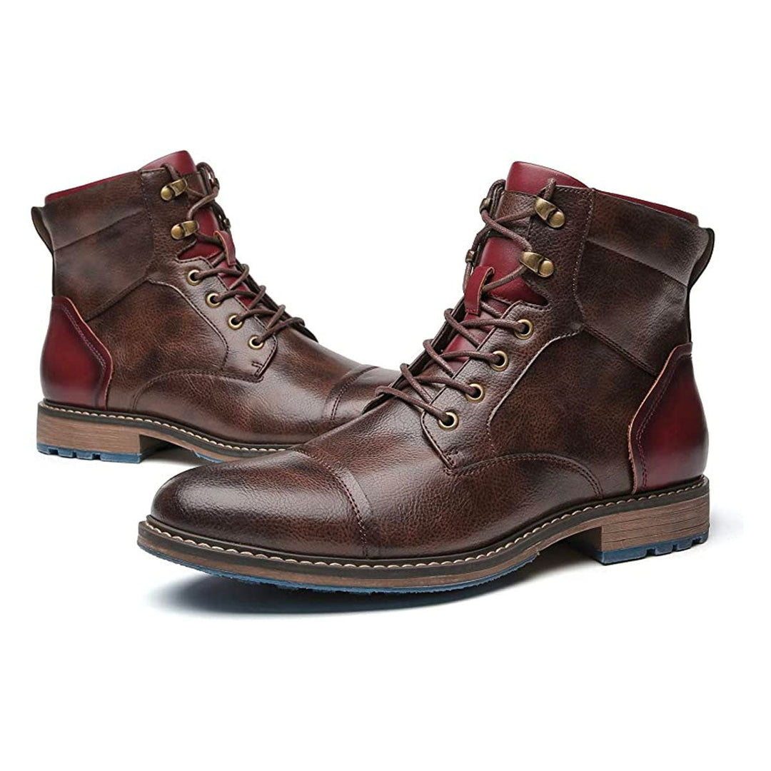 Cris™ | Handgefertigte Premium Leder Oxford Stiefel für Männer