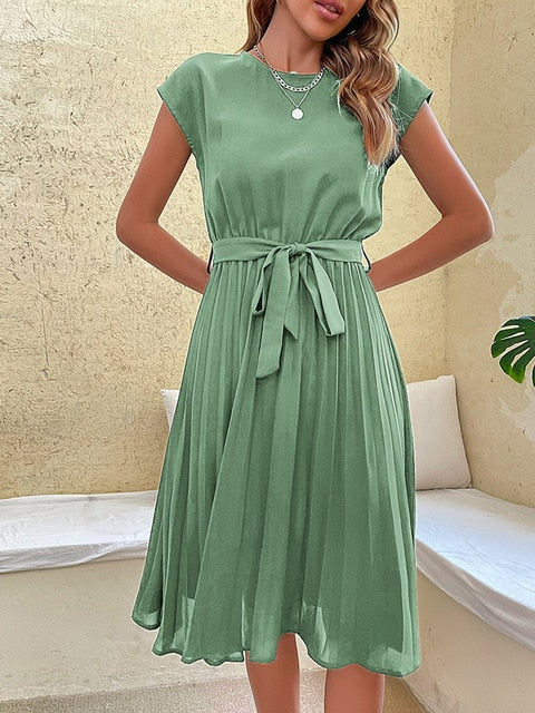 Trinity - Elegantes Sommerkleid mit Bauchbedeckung