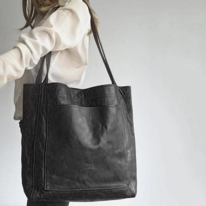 Gisela™ | Elegante lederne Shopper