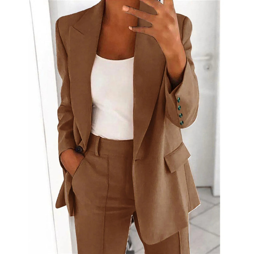 Laura™ | Elegantes Blazer- und Hosenset