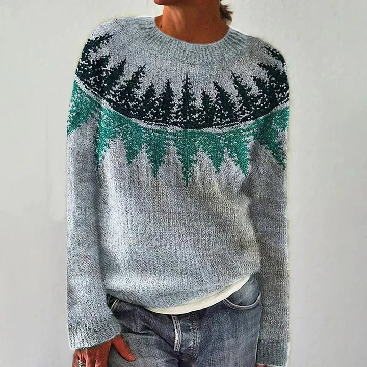 CARLA - STRICKPULLOVER IM KLASSISCHEN STIL