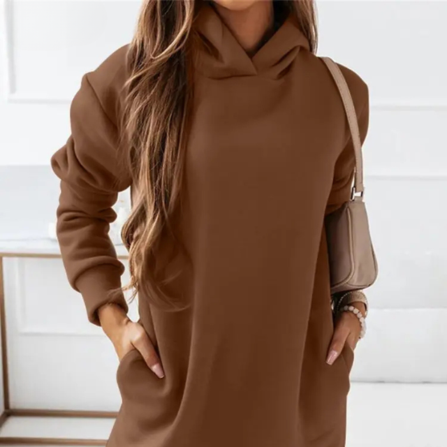 Almina - Hoodie Kleid für Damen