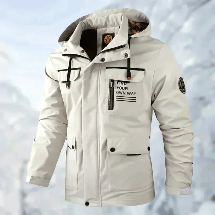 von Muller™ - Bequeme wind- und wasserdichte Outdoor-Jacke