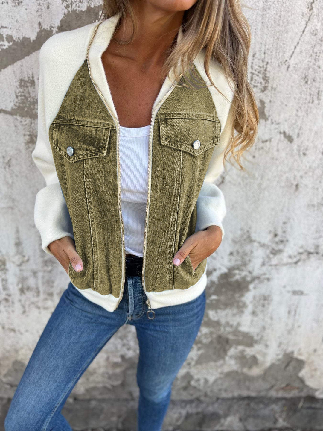 Selina™ Stilvolle Denim-Jacke | Heute 1+1 Gratis