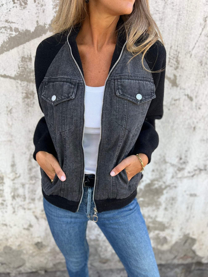 Selina™ Stilvolle Denim-Jacke | Heute 1+1 Gratis