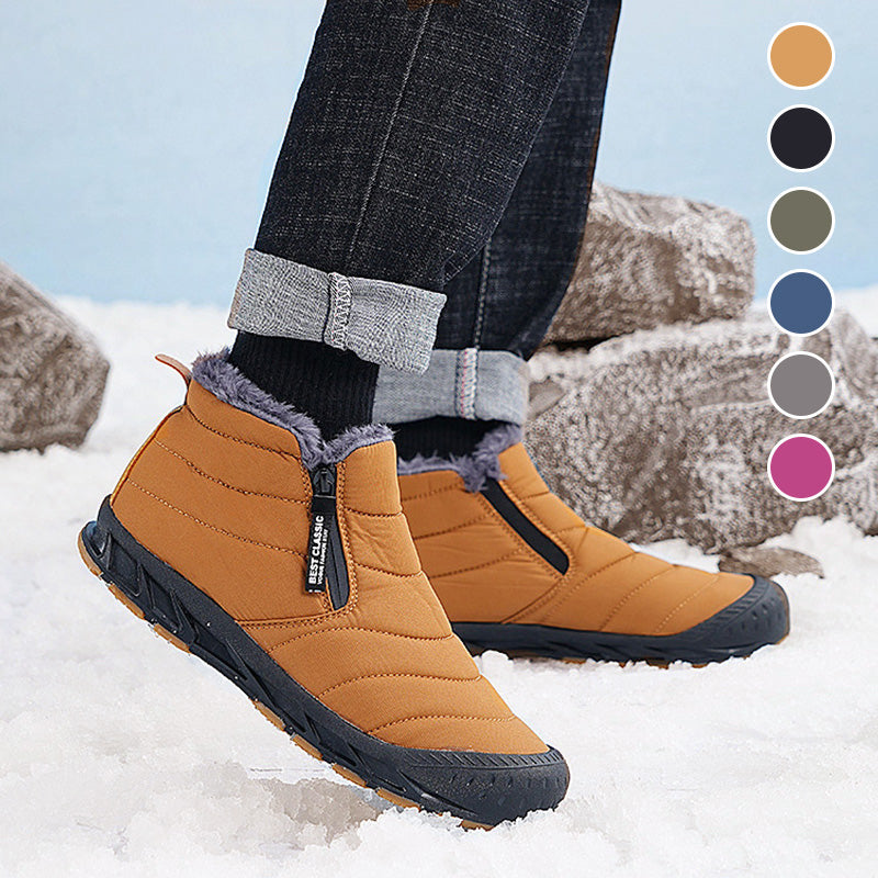 SnowFlex | Warme, pelzgefütterte, wasserdichte Outdoor-Schneestiefel